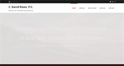 Desktop Screenshot of cdavidrowepc.com