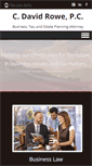 Mobile Screenshot of cdavidrowepc.com